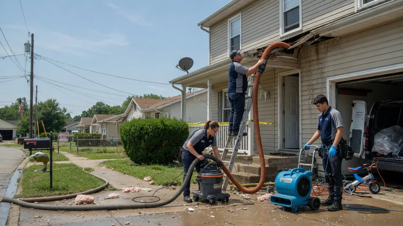 Water Damage Restoration in Odin, IL near me